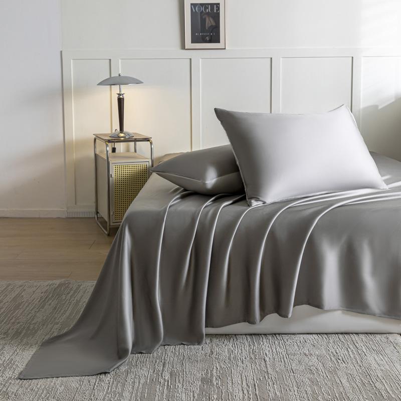 Sleep Glaeser Lanjing Tencel Soft Series Solid Color Single Bed Sheet