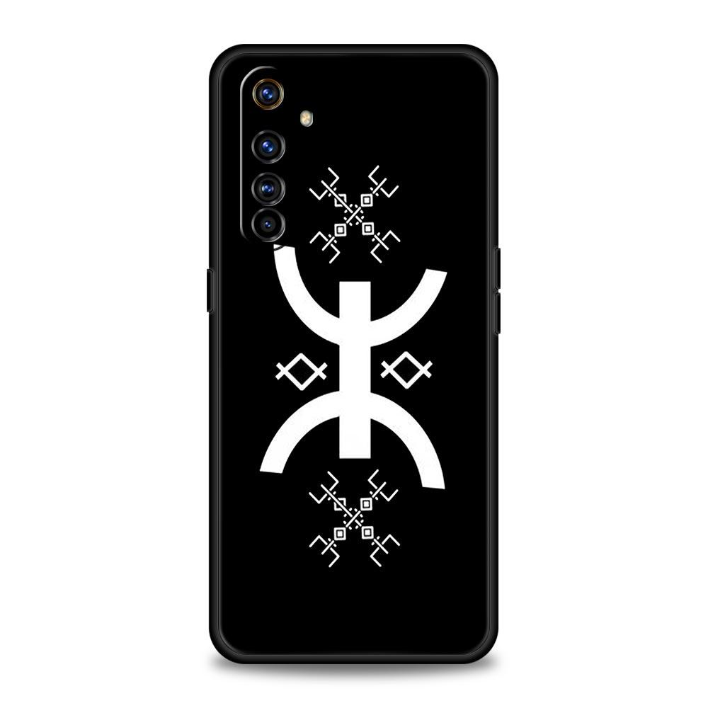 Чехол для телефона для Realme 12 11 10 9 8 5G 7 6 GT5 GT3 GT2 Pro Plus C21 C11 C25 C35 для GT Neo 2 3 3T 5 Чехол флаг амазигов