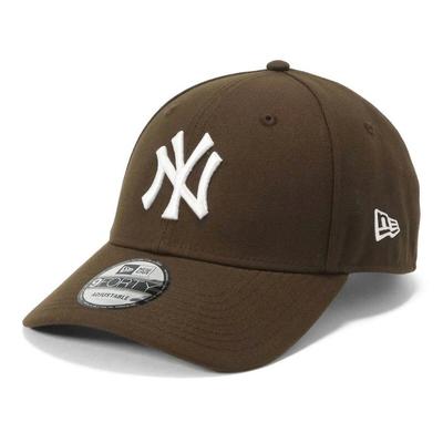 New Era Кепка 9FORTY New York Yankees NY Коричневая Один размер