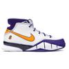 Zoom Kobe 1 Protro Final Seconds Мужские кроссовки белые Del-Sol-Varsity-Purple AQ2728-101