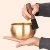 Санскритская чаша Непал Тибет Будда Тибетская поющая чаша Йога Медитация Чаша для пения Латунный колокольчик Музыкальная терапия