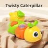 1 шт. Детская погремушка Игрушка Мультяшная гусеница Детская развивающая игрушка для захвата и успокоения