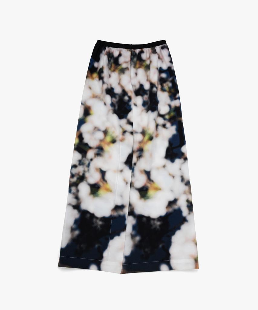 Web House [4080X Web House] Cherry Blossom Long Skirt - Multi