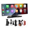 Портативная автомобильная стереосистема 11,26 дюйма 2.5D сенсорный экран Беспроводная двухдиновая автомобильная радиомагнитола с экраном для CarPlay для Android Auto с