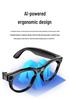 W611 Smart Glasses: AI Voice Control, Bluetooth Music, Translation, Object Recognition, 800W Camera.