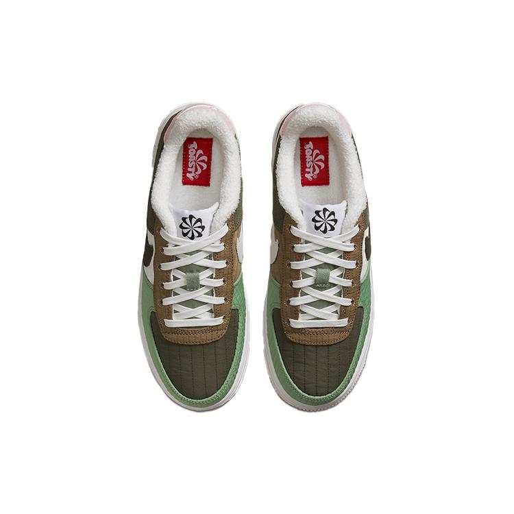 New Nike Air Force 1 Low Toasty Oil Green GS DO5215-331