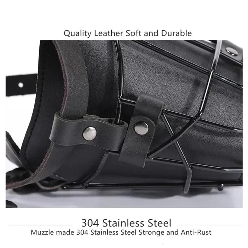 Противоукусная маска для дрессировки собак, тактический ударный металлический намордник для немецкой овчарки, добермана, ротвейлера, поисковой собаки