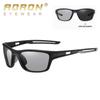 Brand Design TR Frame Photochromic Polarized Sunglasses for Men Outdoor Driving Anti Glare Glasses Gifts