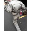 Summer light linen pattern casual pleated loose kasaya'zazen 'trousers breathable old money wind wide leg trousers