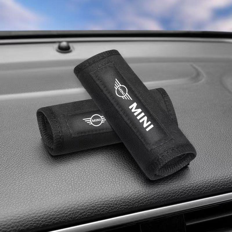 Car Interior Handle Protection Cover Roof Pull Gloves Car Styling For BMW Mini Cooper F54 F55 F56 R56 R60 SONE Roadster Clubman Coupe