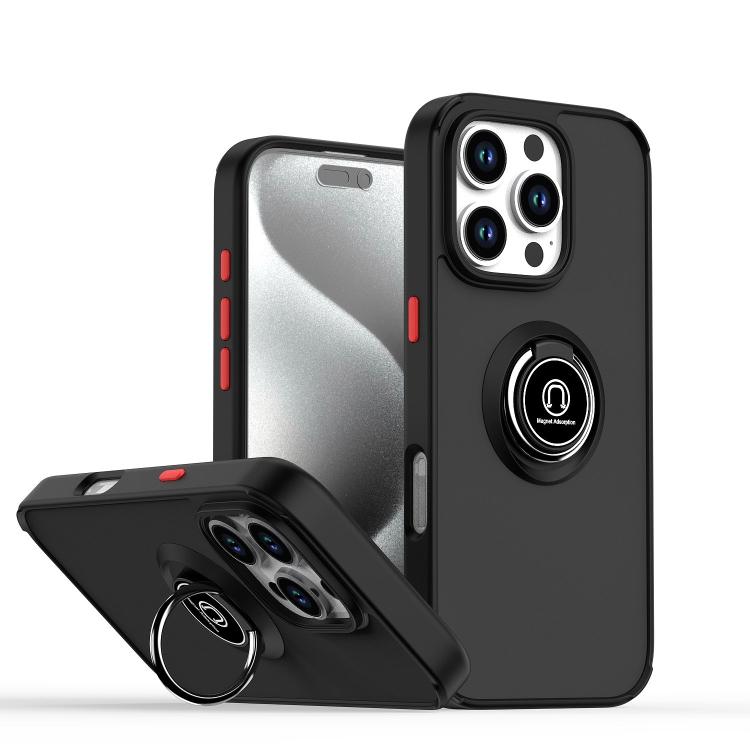 Чехол для телефона Q Shadow 1 серии из ТПУ + ПК с кольцом