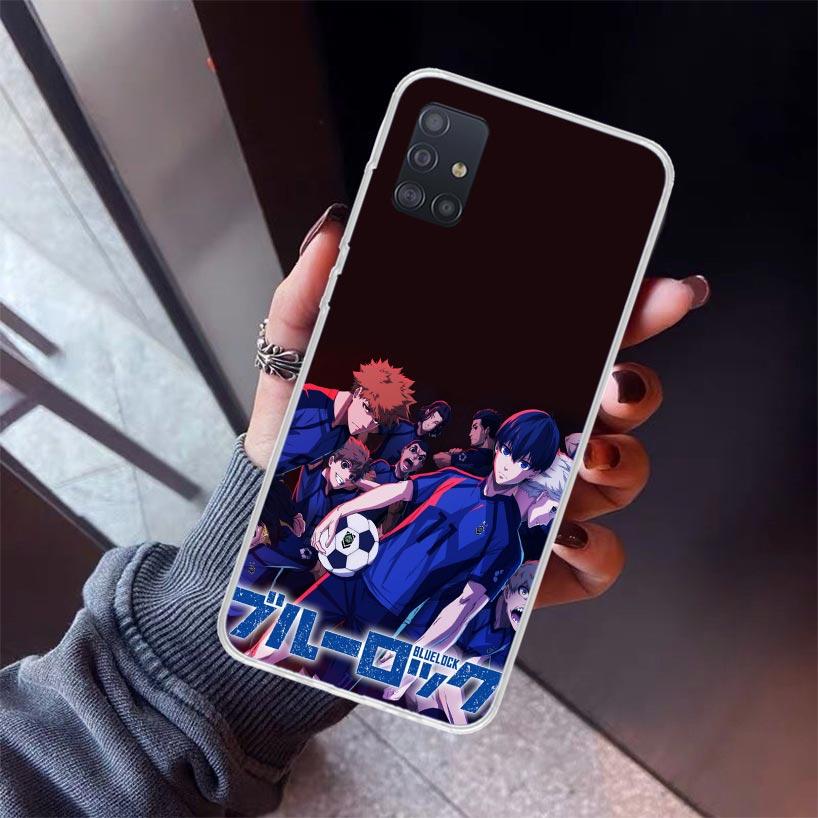Hot Anime Blue Lock Phone Case For Samsung Galaxy A52 A51 A50S A32 A22 A12 A02S A72 A71 A31 A70 A30S Note 20 Ultra 10 Plus S10 G