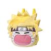 Uzumaki Naruto Itabag Anime Two-dimensional Plush Backpack Cartoon Big Mouth Smiley Transparent Display School Bag Gifts