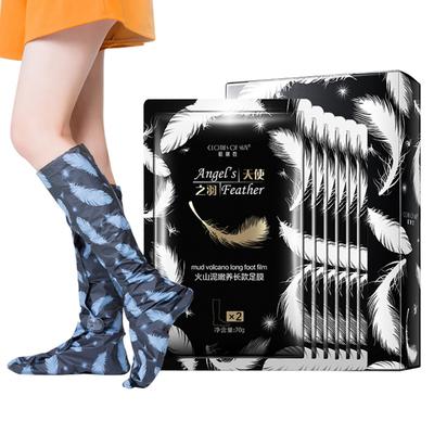 Маска для ног с вулканической грязью, отшелушивающее средство, удаление омертвевшей кожи, защита от высыхания и трещин, уход за ногами