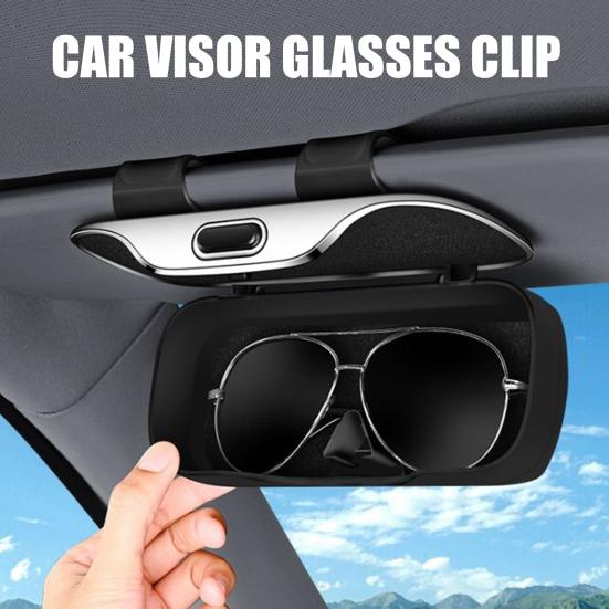 Держатель для солнцезащитных очков Органайзер для хранения очков в автомобиле Универсальный Легко установить