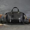 Сумка из натуральной кожи в стиле ретро, вместительная сумка Boston Bag Crossbody