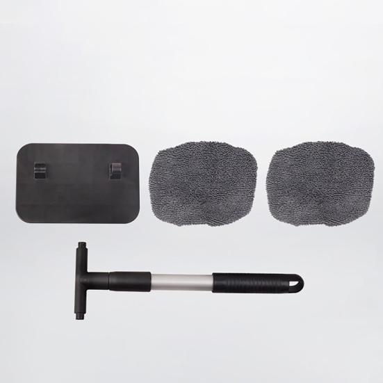 Щетка для мытья окон Yousheng, инструмент для мытья лобового стекла с длинной ручкой, не оставляющая царапин, высокоабсорбирующая, быстросохнущая, щетка для удаления грязи, моющиеся салфетки