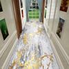 Modern Abstract Long Corridor Carpet Decoration Hallway Floor Mat Non-slip Washable Stair Carpet Passageway Carpets Custom Rug