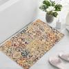 Фланелевый ковер БОХО Персидский Винтажный Коврик для входной двери Коврик для прихожей Маленький коврик Нескользящий Моющийся Грязеотталкивающий Домашний декор