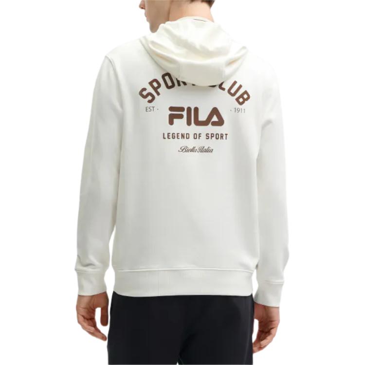 Fila Толстовка мужская Облачно-белая F11M419206F-WT
