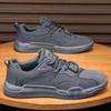 Men's Shoes 2024 New Autumn Breathable Mesh Comfort Sports Shoes Lightweight Flat Platform Lace Up Sneakers Zapatillas De Hombre