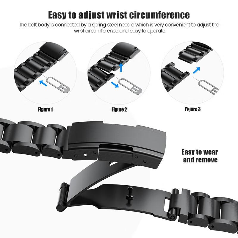 Подходит для Oneplus Watch 3(46мм) Титановый ремешок 22 мм Универсальный Подходит для OnePlus Watch 2/2R Аксессуары для смарт-часов 22 мм Ремешок