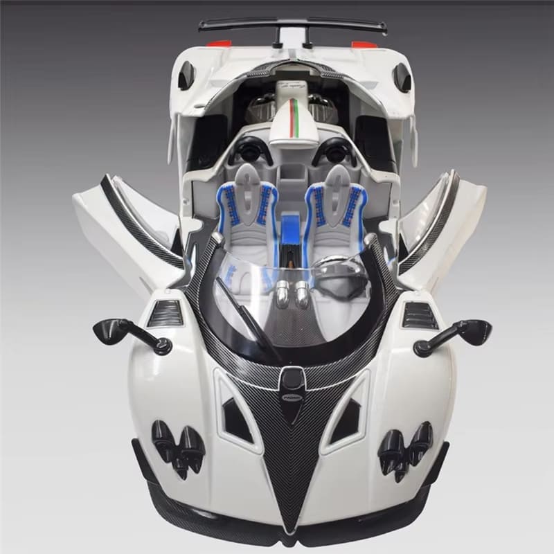 1:24 Pagani Zonda HP Barchetta Alloy Sports Car Model Die-cast Metal Racing Car Model Simulation Sound and Light Children's Toy Boy Gift