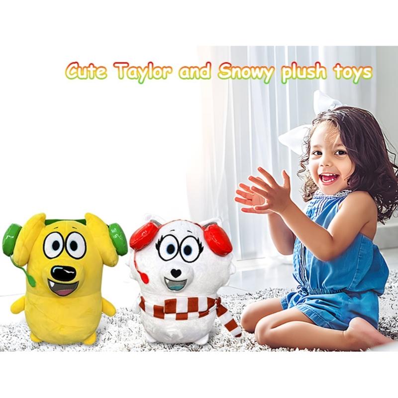 Anime Figure Doll Plush Toy Stuffed Animal Cuddly Toy Throw Pillow Video Game Accessory For Adult Kids Collectors 2PCS