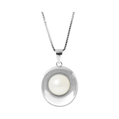Collier - Pearls & Colors - Moon - Perle De Culture d'Eau Douce AAA+ - Argent 925 - 42 Cm