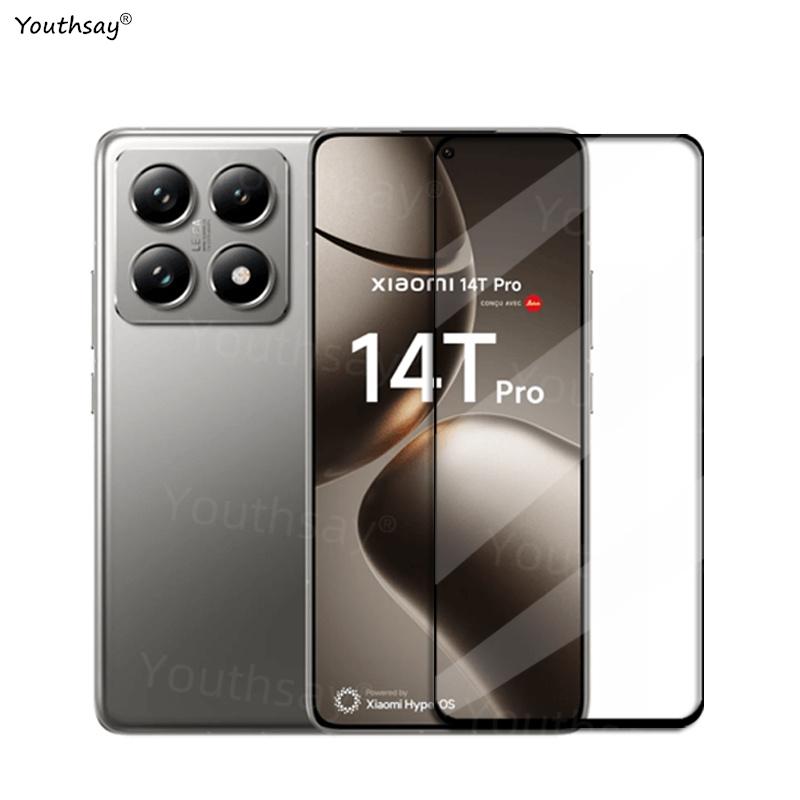 Для Xiaomi 14T Закаленное Стекло Full Cover Xiaomi 14T Pro Защитное Стекло для Экрана HD Стекло для Экрана Защитная Пленка для Телефона Для Xiaomi 14T