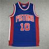 Mens Detroit Pistons Basketball Jersey With Embroidered Name Number - Rose 25 Griffin 33 Drummond 0 Thomas 10 Rodman
