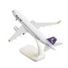Металлическая модель самолета 20 см Чилийский самолет Sky Модель A320 Металлическая реплика со стойками шасси Сплав Материал Авиационная симуляция Подарок