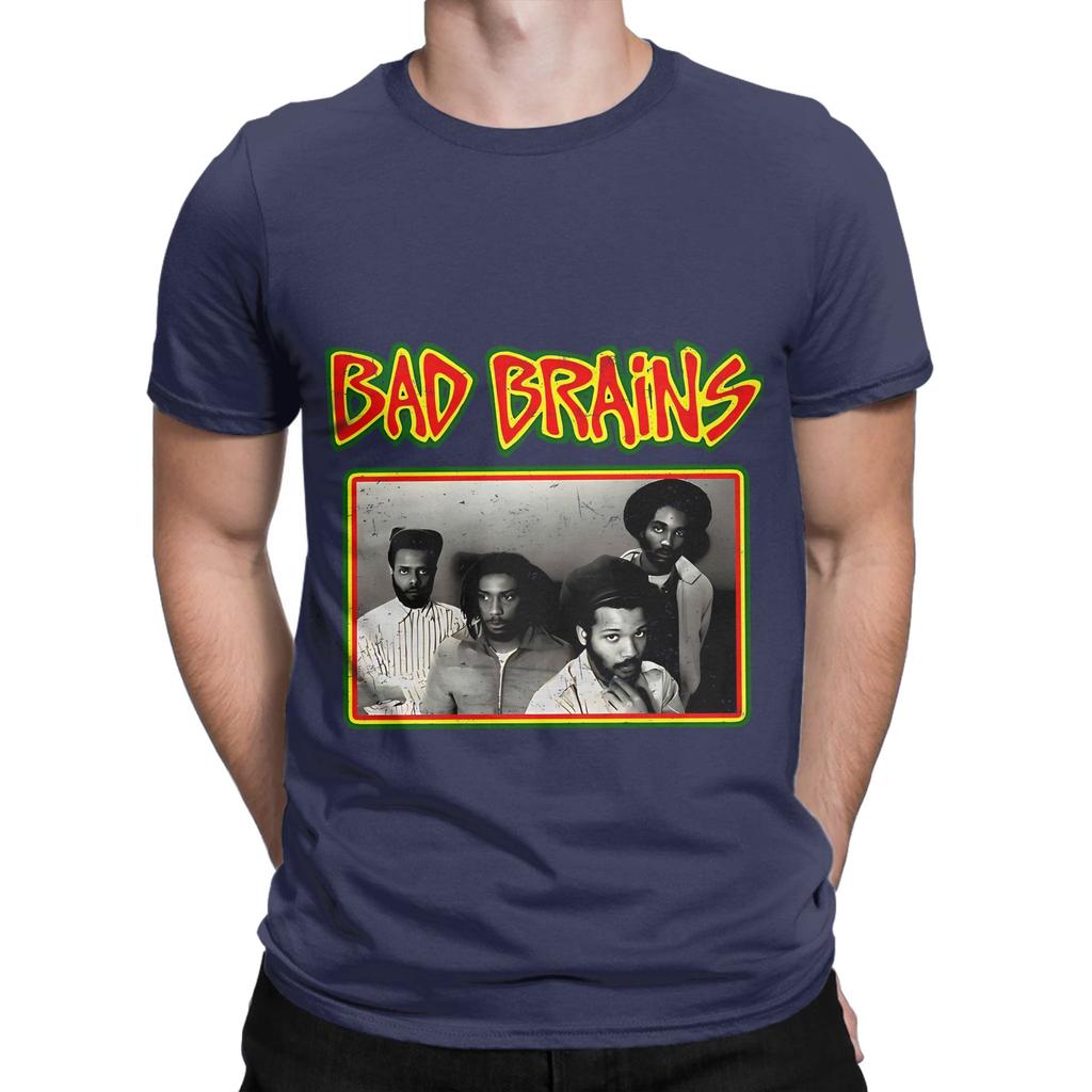 Bad Brains Graphic Funny 100 Cotton Tshirt Bad Brains Tees Tops For Unisex