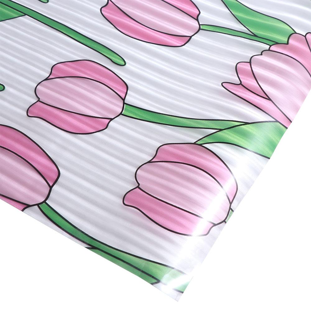 Винтажный витражный стикер, прозрачные радужные стеклянные наклейки, наклейки для домашнего декора