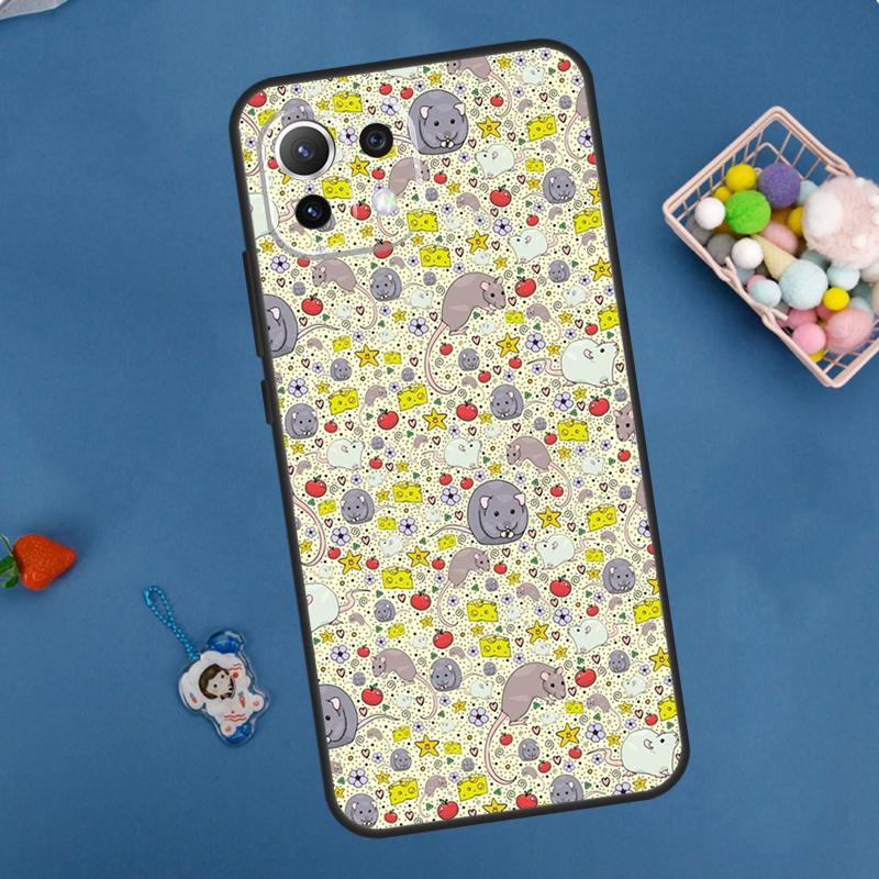 Чехол Крыса Мышь Для POCO F5 X3 X5 Pro X4 F4 GT C40 M5s F3 Чехол Для Xiaomi 13 12 Lite 12T 11T Pro 12X