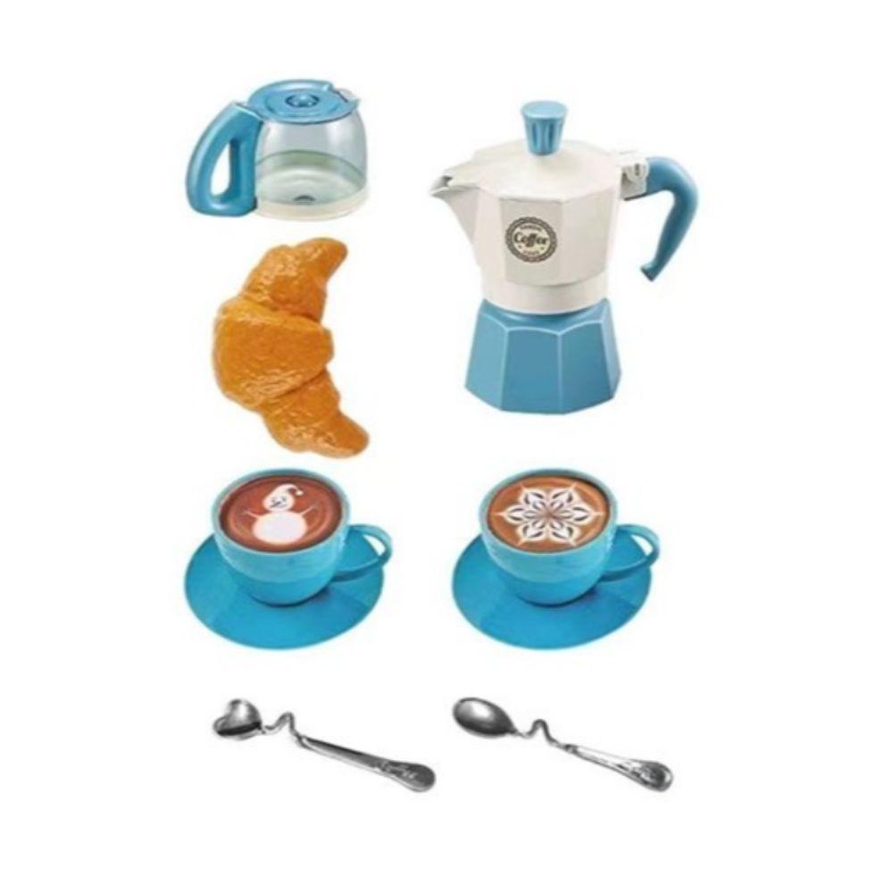 Coffee Machine Simulation Coffee Set Kettle Snack Afternoon Tea Toy Play House Toy  Kids Gift