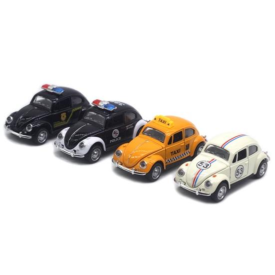 Miniature Simulation Back Car Model Diecast Alloy Pull Taxi Toy with Opening Door 0.0638888888888889 Scale Retro Car