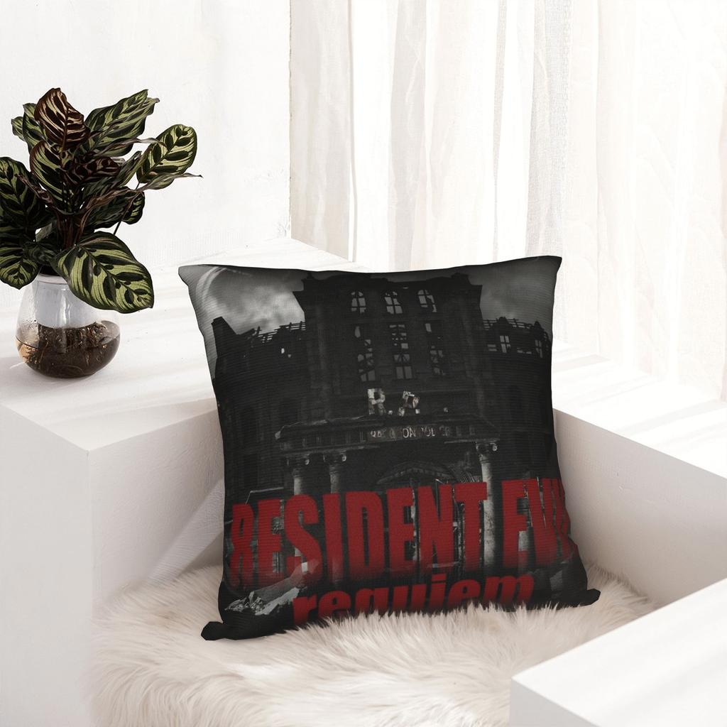 Decorative Pillow Covers Residents Evils 9 Accessories Living Room Games Throw Pillow Case Cover Square Style Multi Size