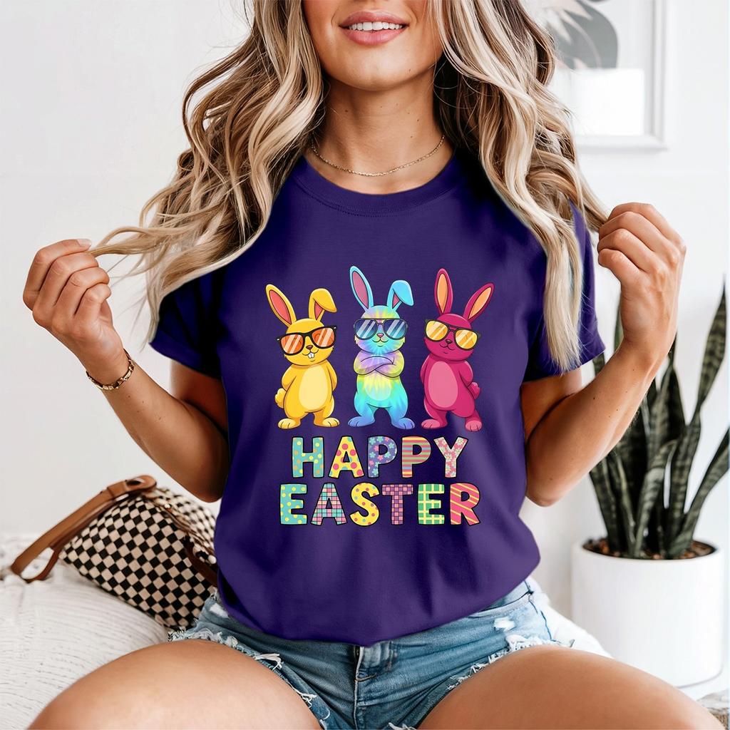 Funny Easter Bunny Cool Bunnies Happy Easter Unisexs Tshirt