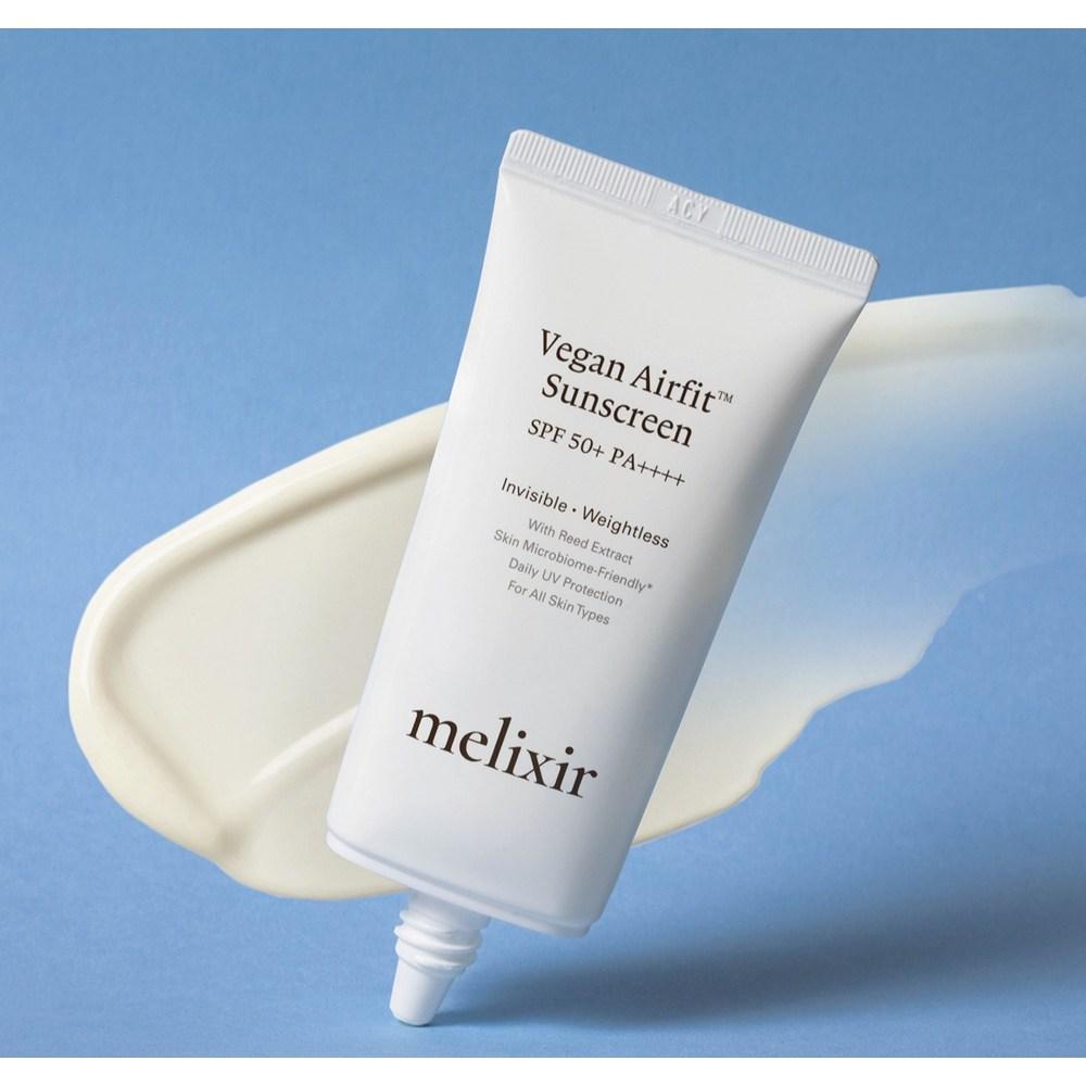 melixir Веганский солнцезащитный крем Air Fit #Air SPF50+ PA+++, 50 мл, 1 шт.
