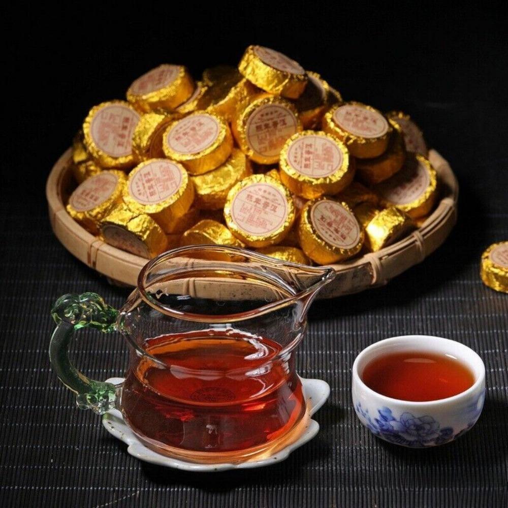 Юньнаньский Пуэр Чайный Блинчик Мини Сяотуоча Шу Чай Аромат Клейкого Риса 500г