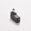 Usb Micro 5Pin Female To Mini 5Pin Male 90 Degree Angle Adapter Converter