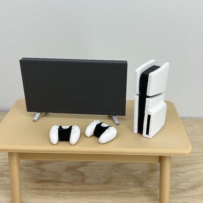 1:12 Миниатюрных Игровых Консолей, Игрушечные Модели для Кукольных Домиков