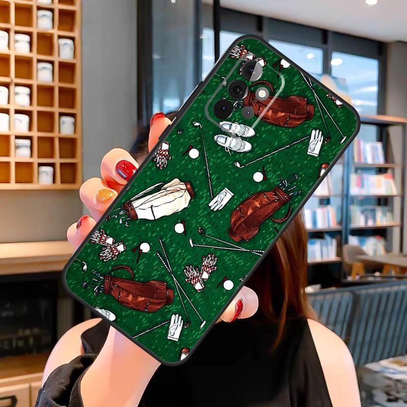 Sport Golf Ball Case For Samsung Galaxy A06 A05 A16 A26 A36 A56 A53 A32 A52 A33 A13 A55 A35 A15 A14 A34 A54