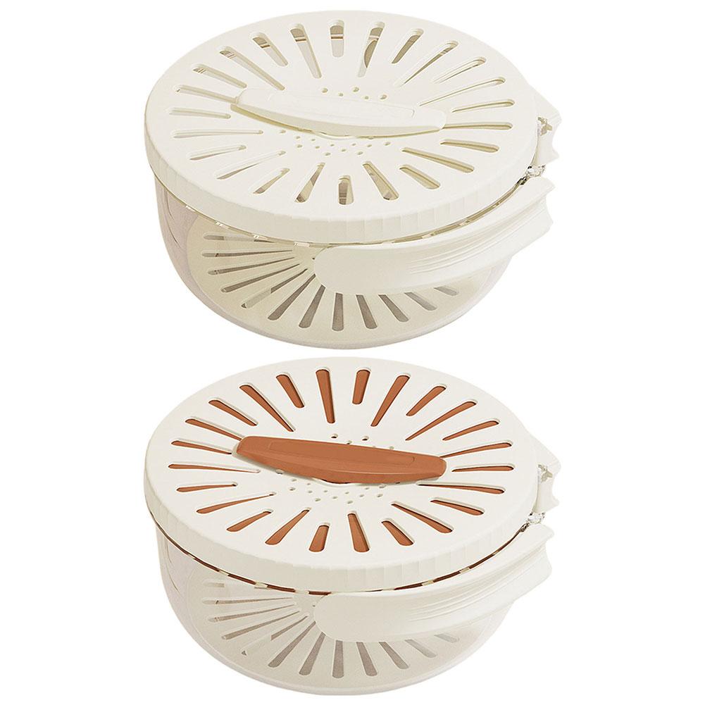 Draining Basket with Folding Handle Multifunctional Fruit Cleaning Bowl Fruit and Vegetable Washing Bowl for Washing Draining
