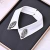 Elegant Diamond Beaded Detachable Collar for Women False Shawl Shoulder Wrap Lapel Fashionable Accessory for Women