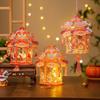 Детский DIY набор материалов для изготовления светящихся цветов и дворцовых фонариков к Празднику Весны 2026 года