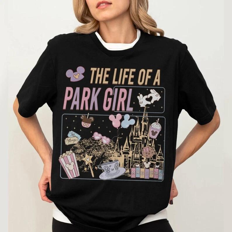 The Life Of A Park Girl  Castle T Shirt Unisex 2