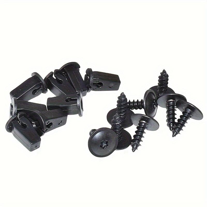 10 Pcs Engine Cover Undertray Splashguard Wheel Arch Torx Screw Retainer Fastener Clips Bolt Universal For VW