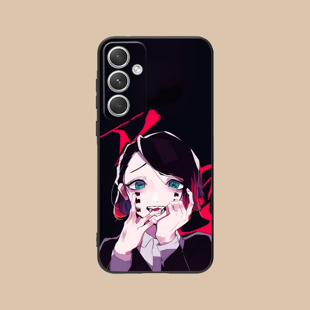 Чехол для телефона Demon Slayer Enmu Tamio для Samsung Galaxy S25 S24 S23 S22 S21 S20 Note20 Plus FE Ultra с цветной печатью Красивый